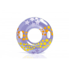 Kruh plavecký Intex 59256 nafukovací 91 cm - fialová