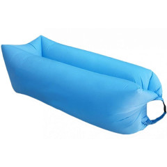 Nafukovací vak Sedco Sofair Pillow LAZY černý - modrá