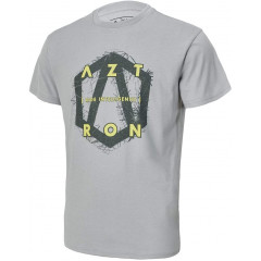 Tričko Aztron FULL LOGO TEE - GREY - šedá