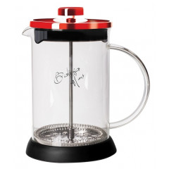 BERLINGERHAUS Konvička na čaj a kávu French Press 350 ml Burgundy Metallic Line BH-1496