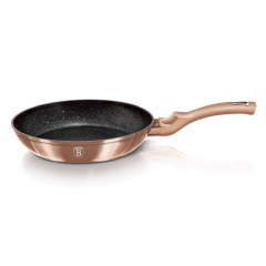 BERLINGERHAUS Pánev s mramorovým povrchem 28 cm Rosegold Metallic Line BH-1510