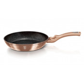 BERLINGERHAUS Pánev s mramorovým povrchem 28 cm Rosegold Metallic Line BH-1510