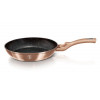 BERLINGERHAUS Pánev s mramorovým povrchem 28 cm Rosegold Metallic Line BH-1510