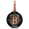 BERLINGERHAUS Pánev s mramorovým povrchem 28 cm Rosegold Metallic Line BH-1510