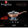 BERLINGERHAUS Pánev hluboká s poklicí 24 cm Rosegold Metallic Line BH-1517