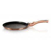 BERLINGERHAUS Pánev na palačinky s mramorovým povrchem 25 cm Rosegold Metallic Line BH-1523