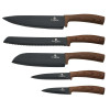 BERLINGERHAUS Sada nožů s nepřilnavým povrchem a magnetickým držákem 6 ks Forest Line BH-2540