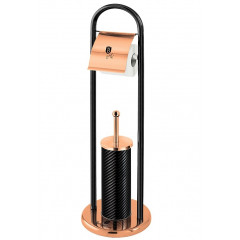 BERLINGERHAUS WC sada nerez Black Rose Collection 80 cm BH-6552