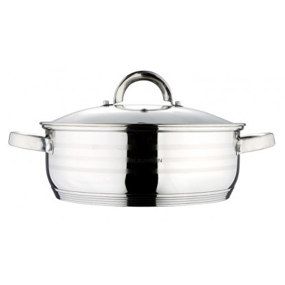 BLAUMANN Pekáč / hrnec s poklicí nerez 22 cm Gourmet Line BL-1002