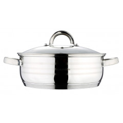 BLAUMANN Pekáč / hrnec s poklicí nerez 22 cm Gourmet Line BL-1002