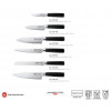 CS SOLINGEN Nůž santoku damascénská nerezová ocel 18 cm KONSTANZ CS-071288