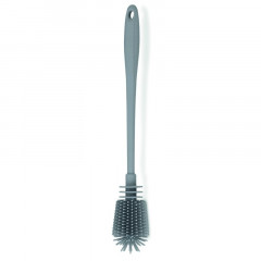 KELA Kartáč na čištění lahví SUSA 31 cm šedá KL-10057