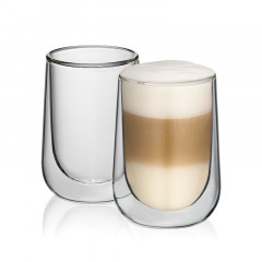 KELA Sklenice na latte macchiato FONTANA sada 2 ks 250 ml KL-12405