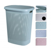 EXCELLENT HOUSEWARE Koš na prádlo plastový 60 litrů bílá KO-027100010bila