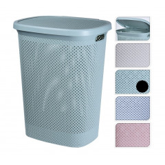 EXCELLENT HOUSEWARE Koš na prádlo plastový 60 litrů zelená KO-027100010zele