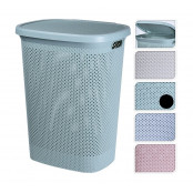 EXCELLENT HOUSEWARE Koš na prádlo plastový 60 litrů zelená KO-027100010zele