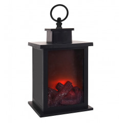 HOMESTYLING Elektrický krb s LED plameny 24 cm KO-ADA100060