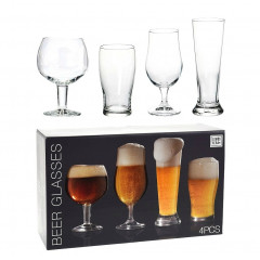 EXCELLENT HOUSEWARE Sklenice na pivo sada 4 ks KO-CC7000700