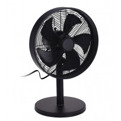 EXCELLENT Ventilátor stolní 31 cm kovový černý KO-EE1000010