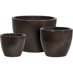 PROGARDEN Květináč keramika sada 3 ks KO-VT4100580