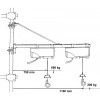 Güde Otočné rameno pro lanový naviják 1200 100-600 kg