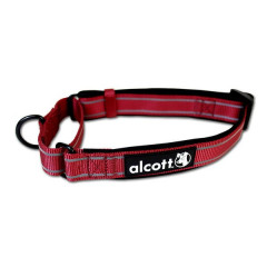 Alcott Reflexní obojek pro psy Martingale červený velikost S