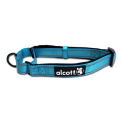 Alcott Reflexní obojek pro psy Martingale modrý velikost S