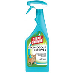 SIMPLE SOLUTION Stain & Odor Remover Odstraňovač skvrn a pachu pro kočky 750ml