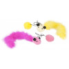 Flamingo Hračka pro kočky Myš s balonkem 60cm