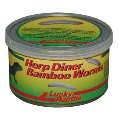 Lucky Reptile Herp Diner - bambusoví červi 35g