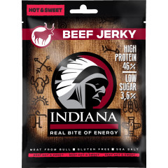 INDIANA Jerky hovězí Hot & Sweet 25g