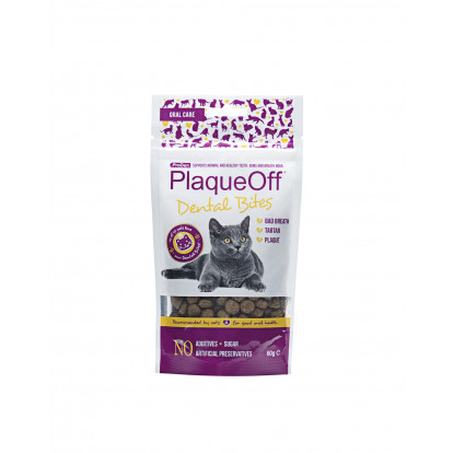 ProDen PlaqueOff® Dental Bites Cat 60g