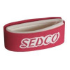 Pásek na lyže textilní SEDCO - červená