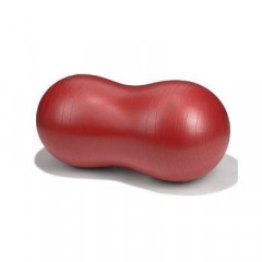 Gymnastický míč peanut 90x45 cm - červená