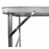 Kempingový skládací přenosný stůl CAMP ALU SEDCO 90x60x70 cm - bílá