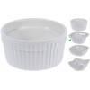 - materiál: bílý porcelán - perfektní pro servírování předkrmů, pochutin, dipů a omáček - rozměry jedné misky cca: 9 x 4,5 cm - žáruvzdorné do 220 °C, lze využít také k zapékání - vhodné do myčky nádobí - sada ...