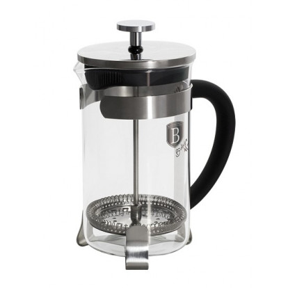 BERLINGERHAUS Konvička na čaj a kávu French Press 350 ml černá BH-1786