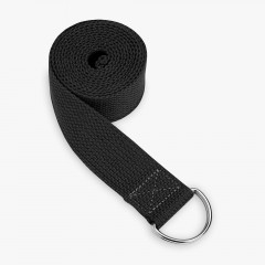 Pásek na Jógu SEDCO YOGA STRAP 180 cm - černá