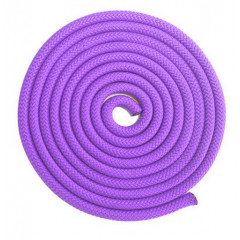Gymnastické bavlněné švihadlo Sedco 3m - fialová