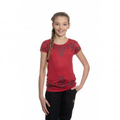 SAM 73 Dívčí triko s krátkým rukávem Červená