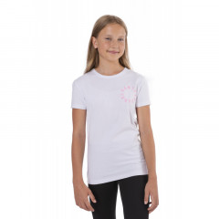SAM 73 Dívčí triko s krátkým rukávem LEONI Bílá