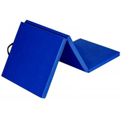 Žíněnka skládací třídílná SEDCO 180x60x4,5 cm - modrá