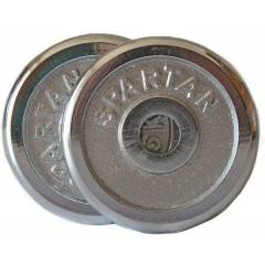 Sada závaží 2x0,5 kg chrom SPARTAN, osa 30 mm
