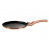 BERLINGERHAUS Pánev na palačinky s mramorovým povrchem 28 cm Rosegold Metallic Line BH-6180