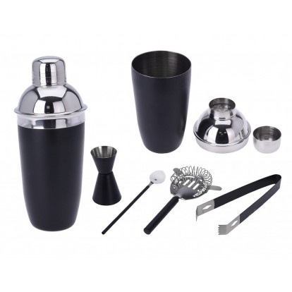 EXCELLENT HOUSEWARE Barmanská sada 5 ks nerez černá KO-A12405590