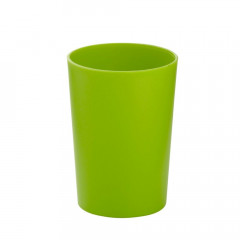 KELA Pohár MARTA plastik zelená H 11cm / Ř 8cm KL-24171