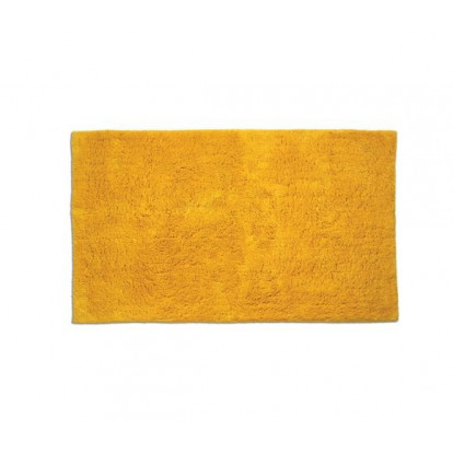 KELA Koupelnová předložka LADESSA UNI 100x60 cm žlutá KL-22115