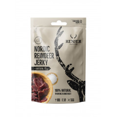 RENJER Traditional Nordic Reindeer (Sobí) Jerky Sea Salt 25g