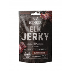 RENJER Modern Nordic Elk (Losí) Jerky Black Pepper 25g
