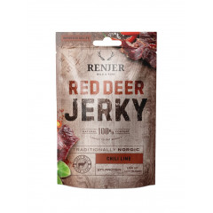 RENJER Modern Nordic Red Deer (Jelení) Jerky Chilli & Lime 25g